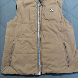 Men's Vuori Tan Puffer Vest